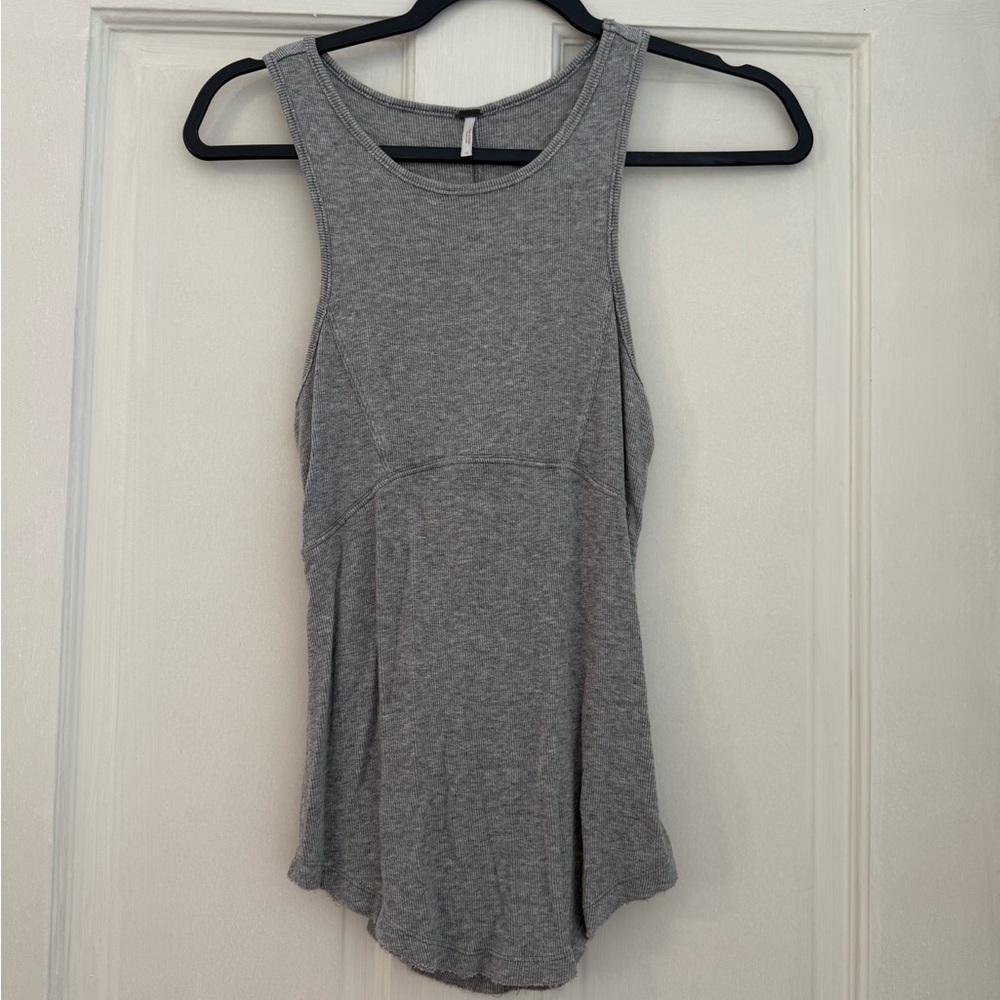 Free People Gray Tank Top